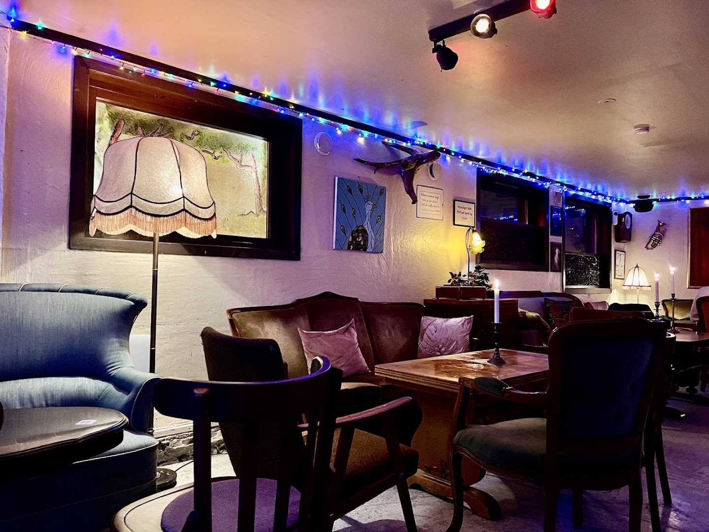 Bacchus: inviting bar interior atmosphere