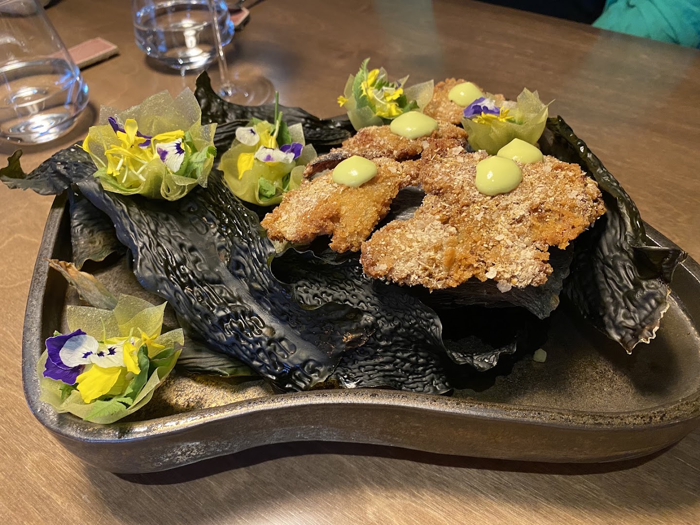 Bellies: high quality, appetizing food presentation