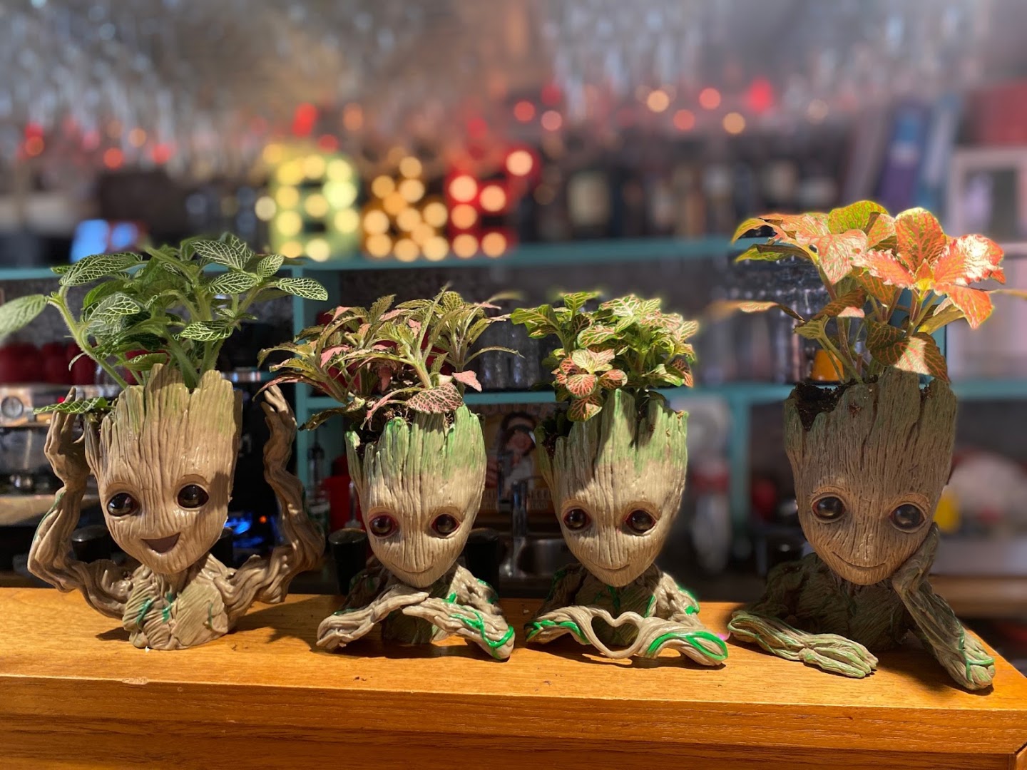 Bøker og Børst: charming decor fits bar atmosphere
