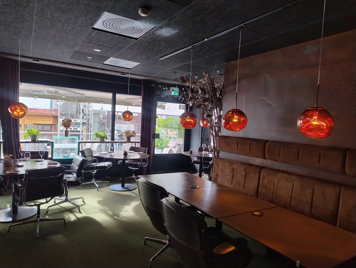 Fish & Cow: inviting restaurant interior atmosphere