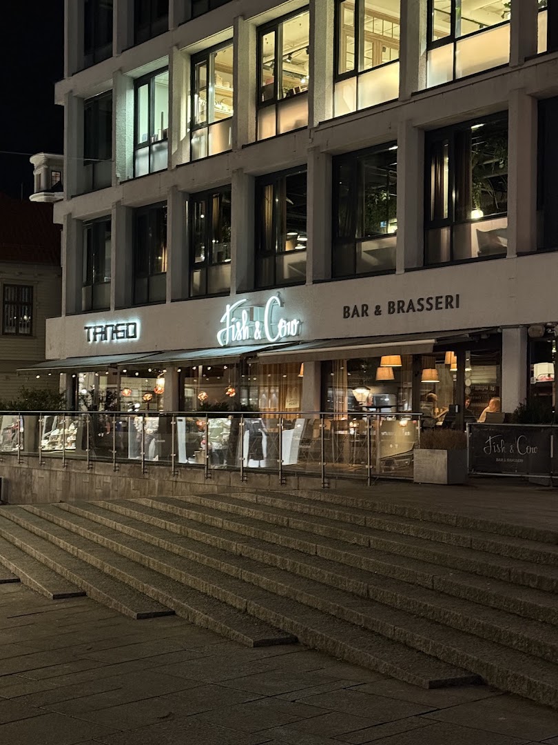 Fish & Cow: attractive exterior shot of restaurant