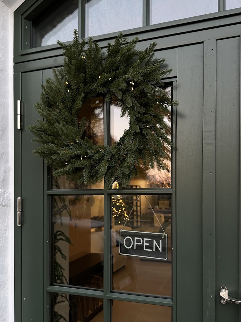 House of Home: inviting storefront with festive decor