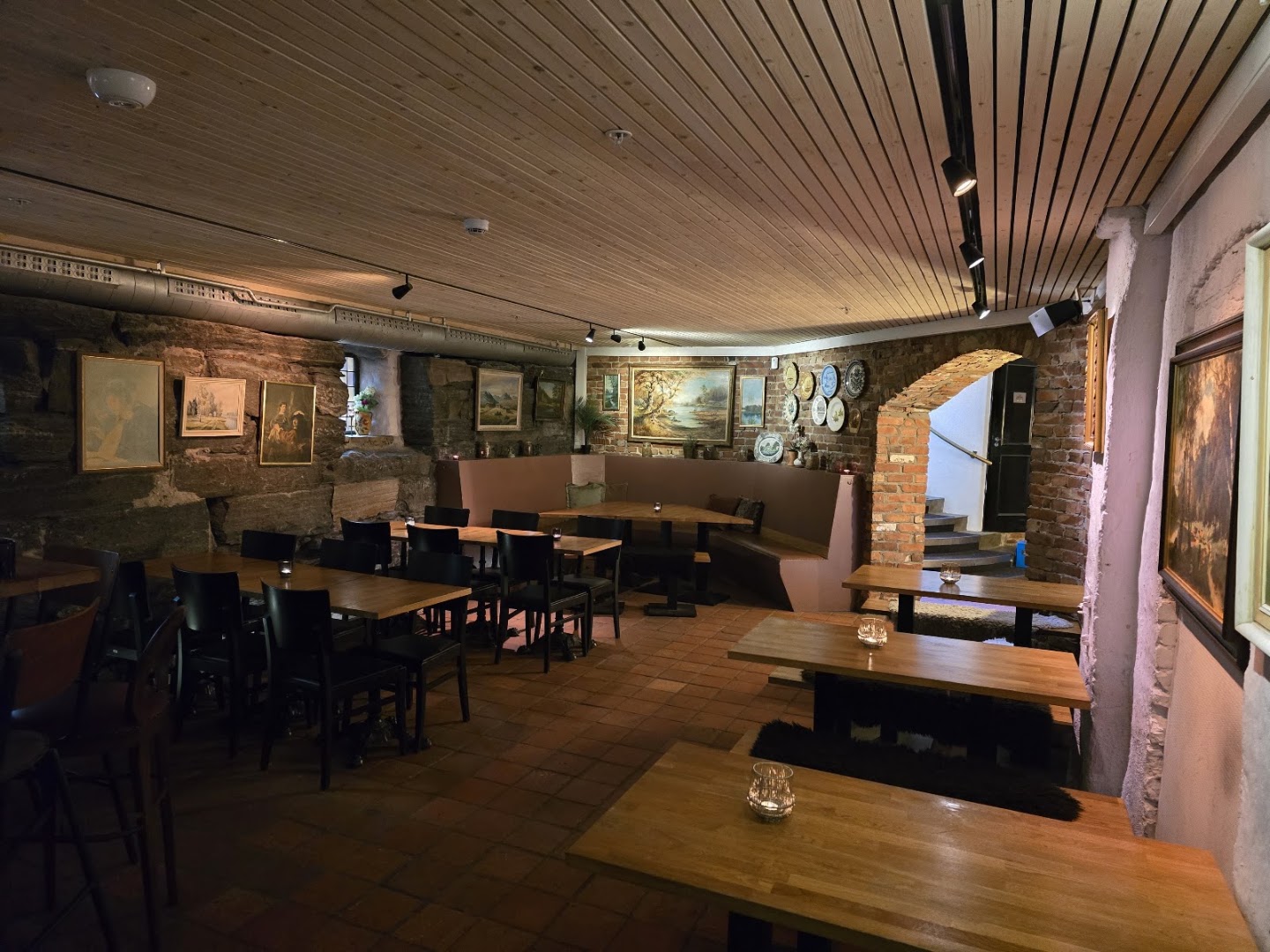 På Kornet: clear, inviting interior atmosphere