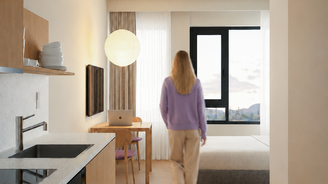Stey Stavanger: professional, inviting hotel room photo
