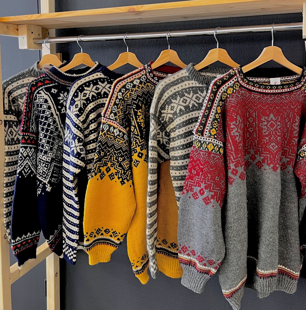 Thrift: clear display of shop products