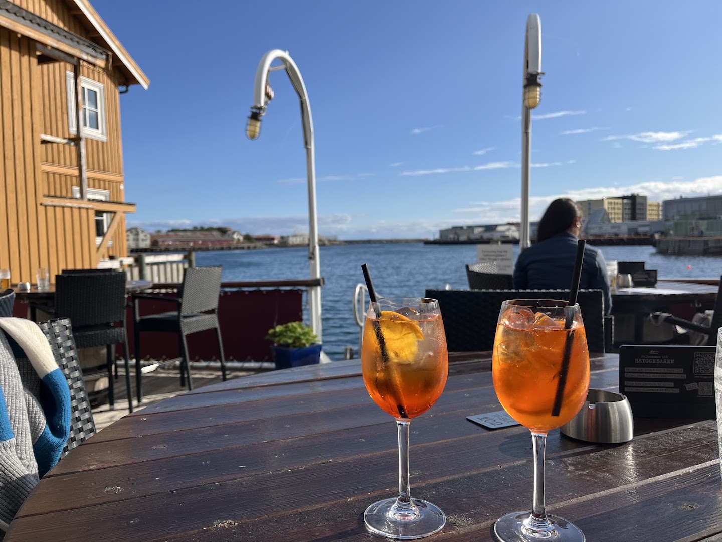 Bryggebaren: inviting atmosphere and scenic view
