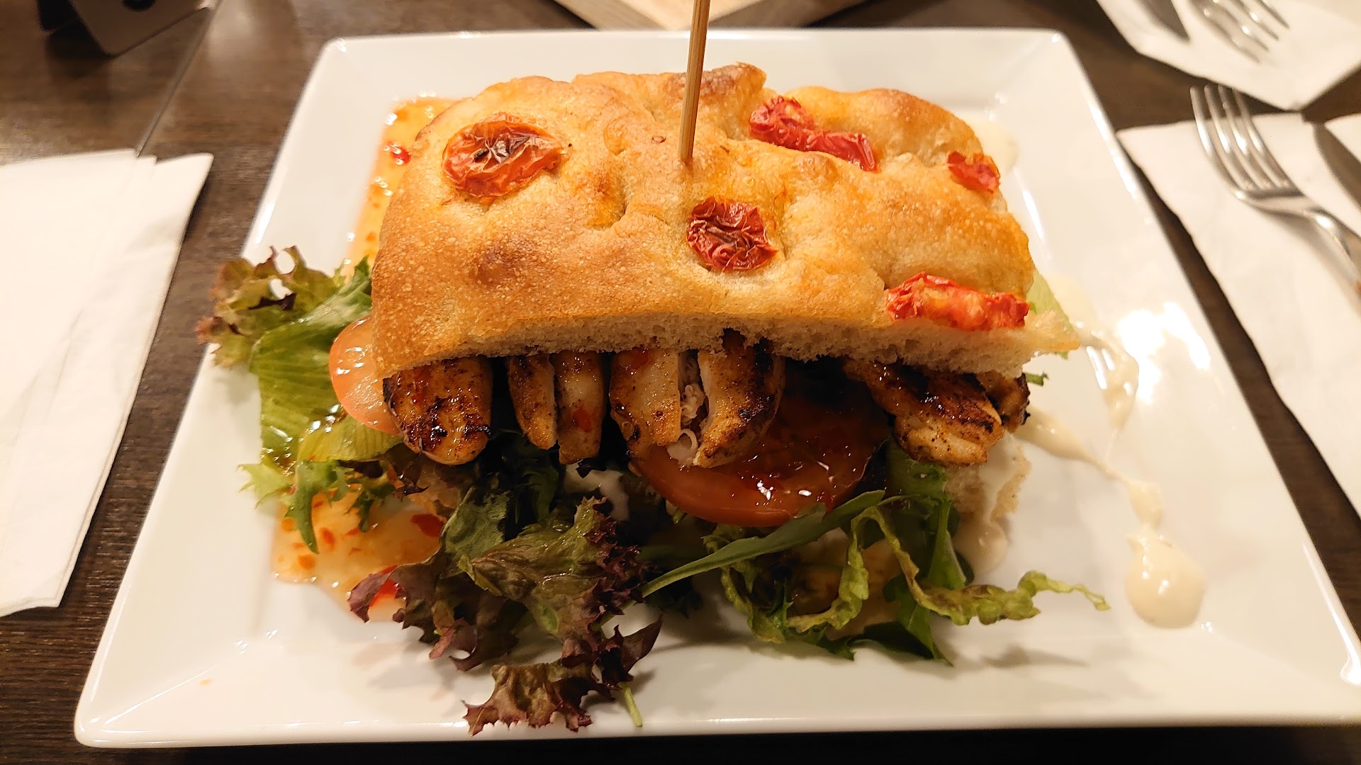 Duus Matverk: appetizing photo of served food