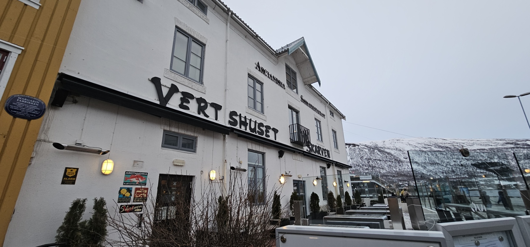 Arctandria: clear exterior shot of venue