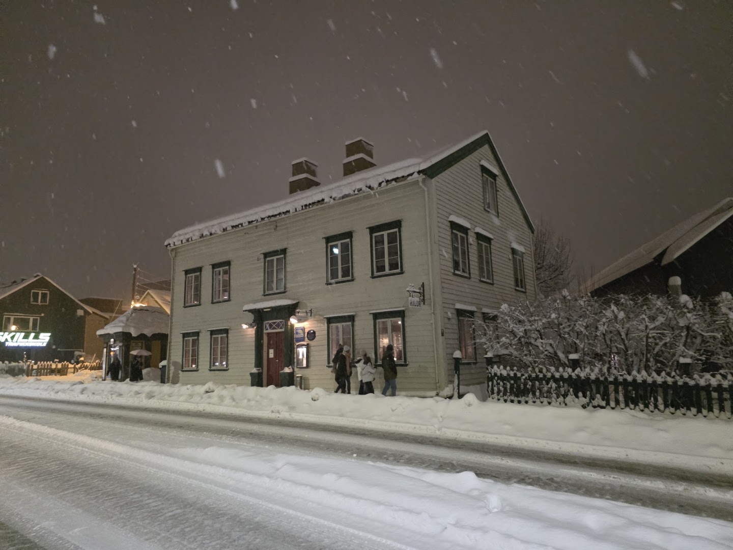 Hildr: atmospheric exterior shot of venue