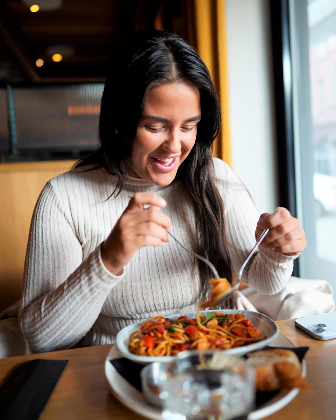 Pastafabriken: high quality, inviting dining atmosphere