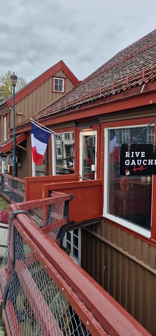Rive Gauche: clear exterior shot of venue
