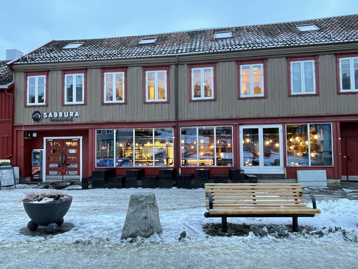 Sabrura Bakklandet: clear exterior shot of restaurant