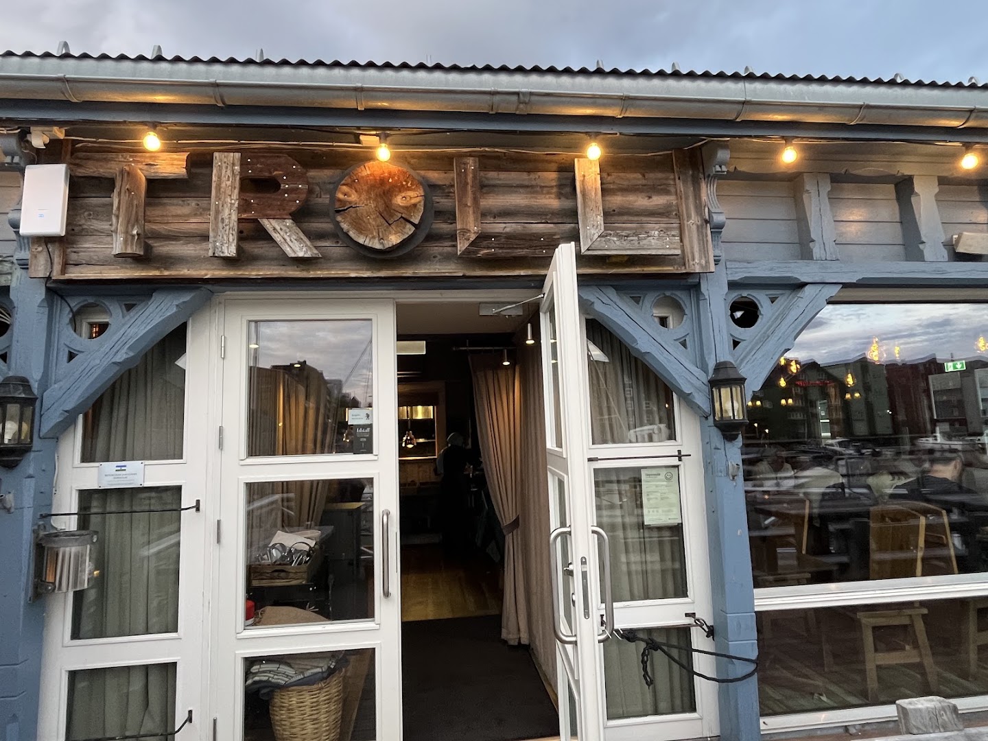 Troll Restaurant: clear, inviting exterior restaurant shot