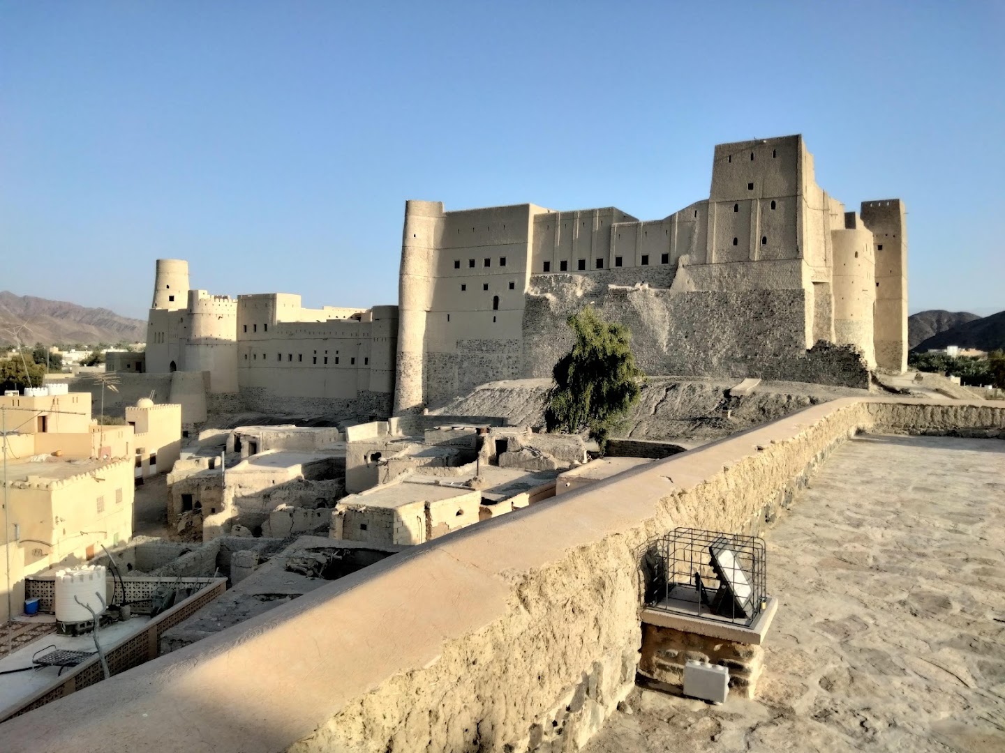Bahla Historical Souq: high quality exterior architectural shot