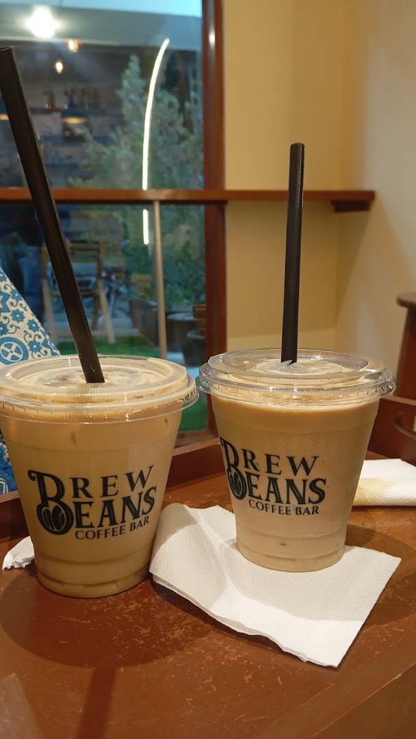 Brew Beans Coffee Bar: clear photo of branded drinks