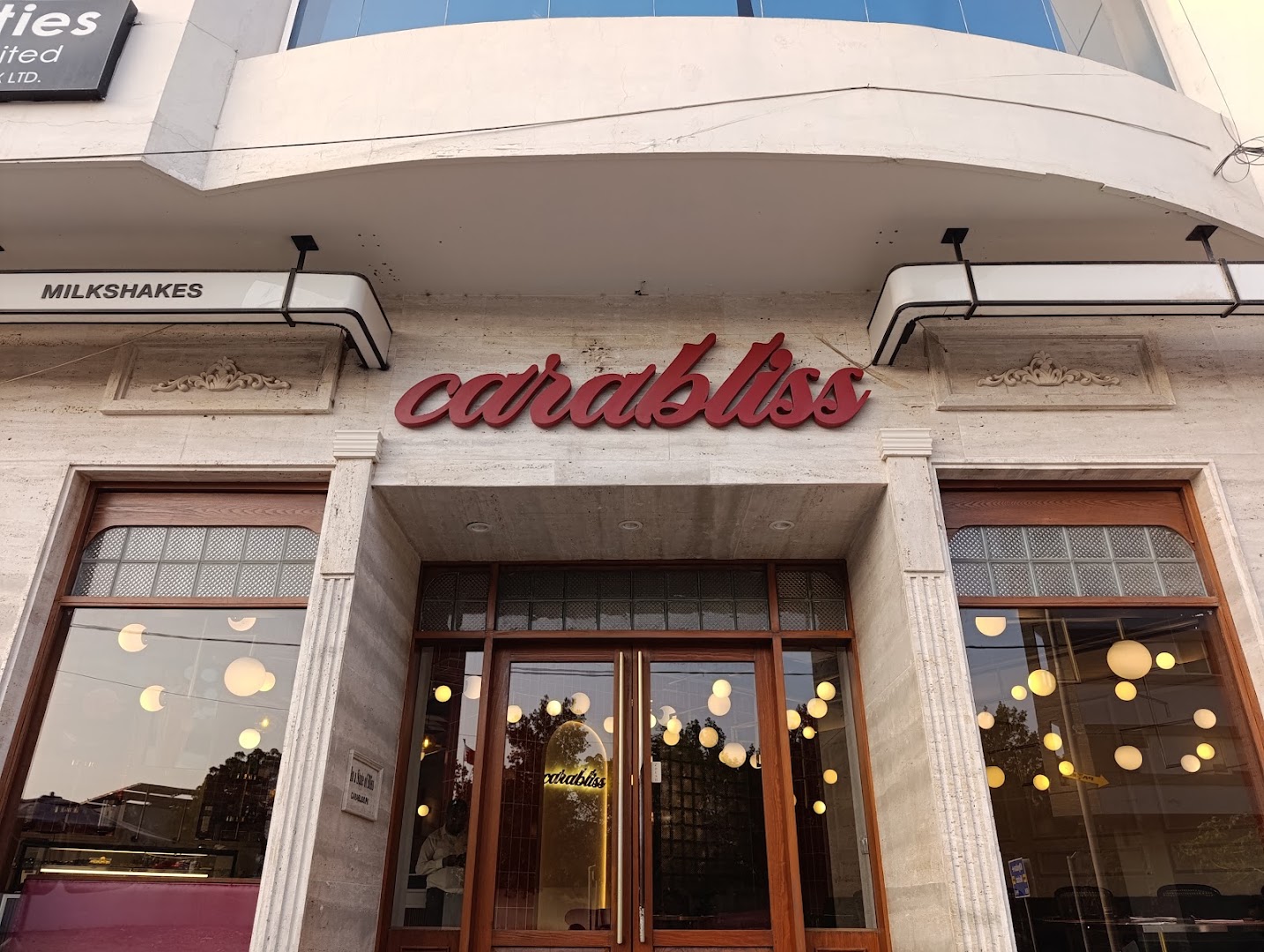Carabliss: clear photo of venue exterior