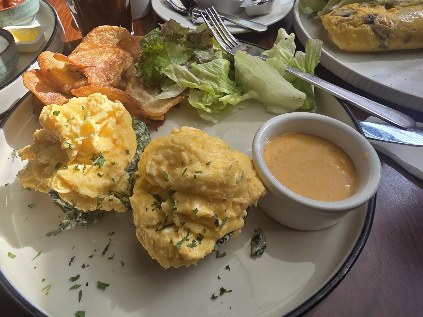 English Tea House: appetizing photo of brunch food