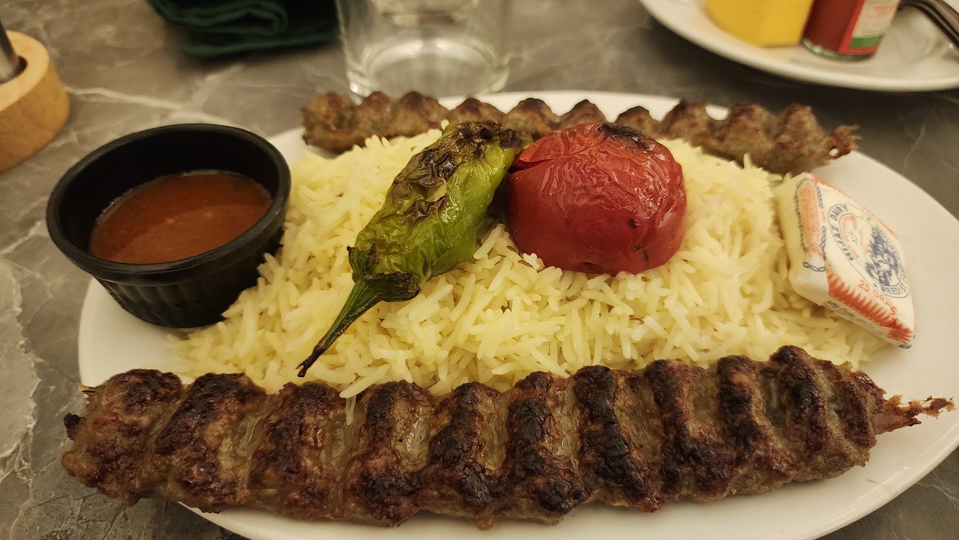 KBC Courtyard: appetizing photo of restaurant food