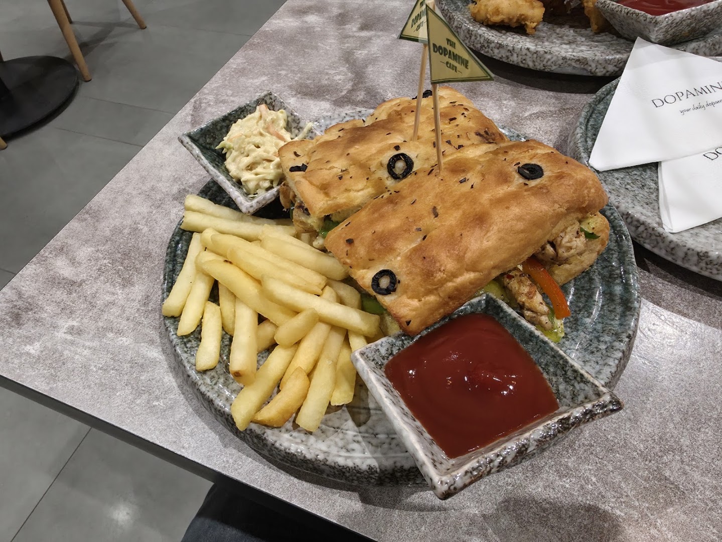 The Dopamine Cafe: appetizing photo of cafe food