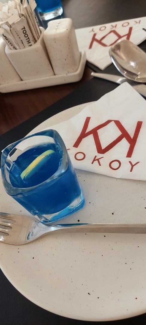 Kokoy: clear photo of restaurant branding