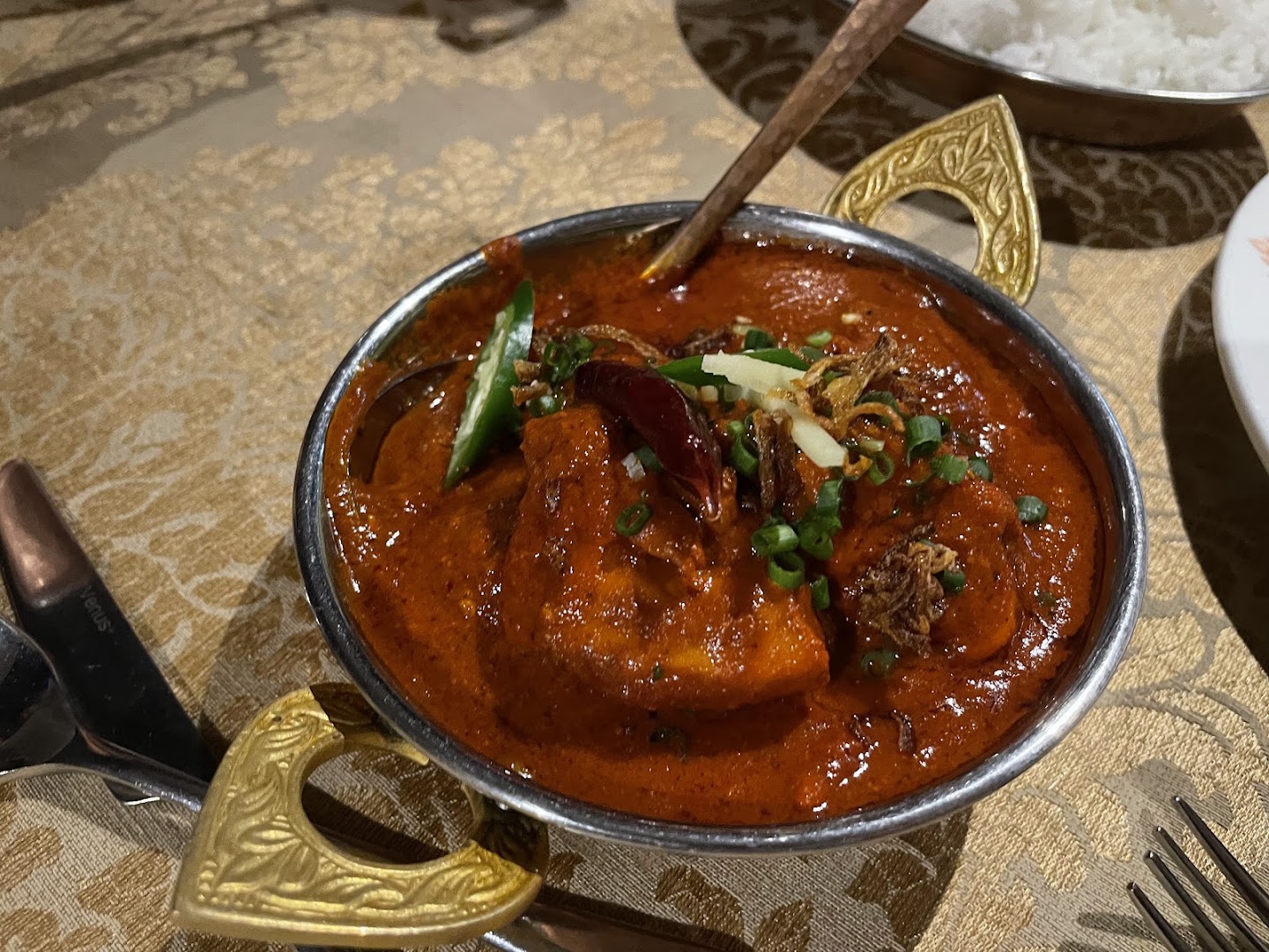 The Taj Palau: appetizing, high-quality food photography