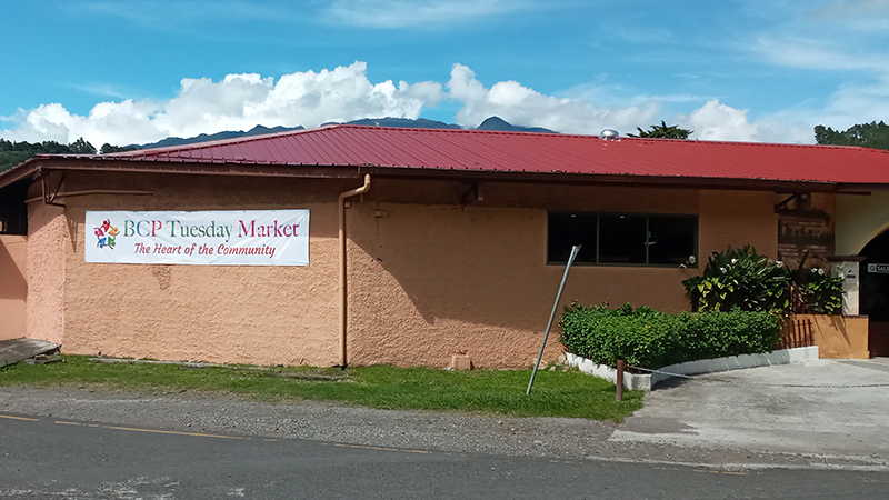Boquete Community Market: clear exterior view of venue