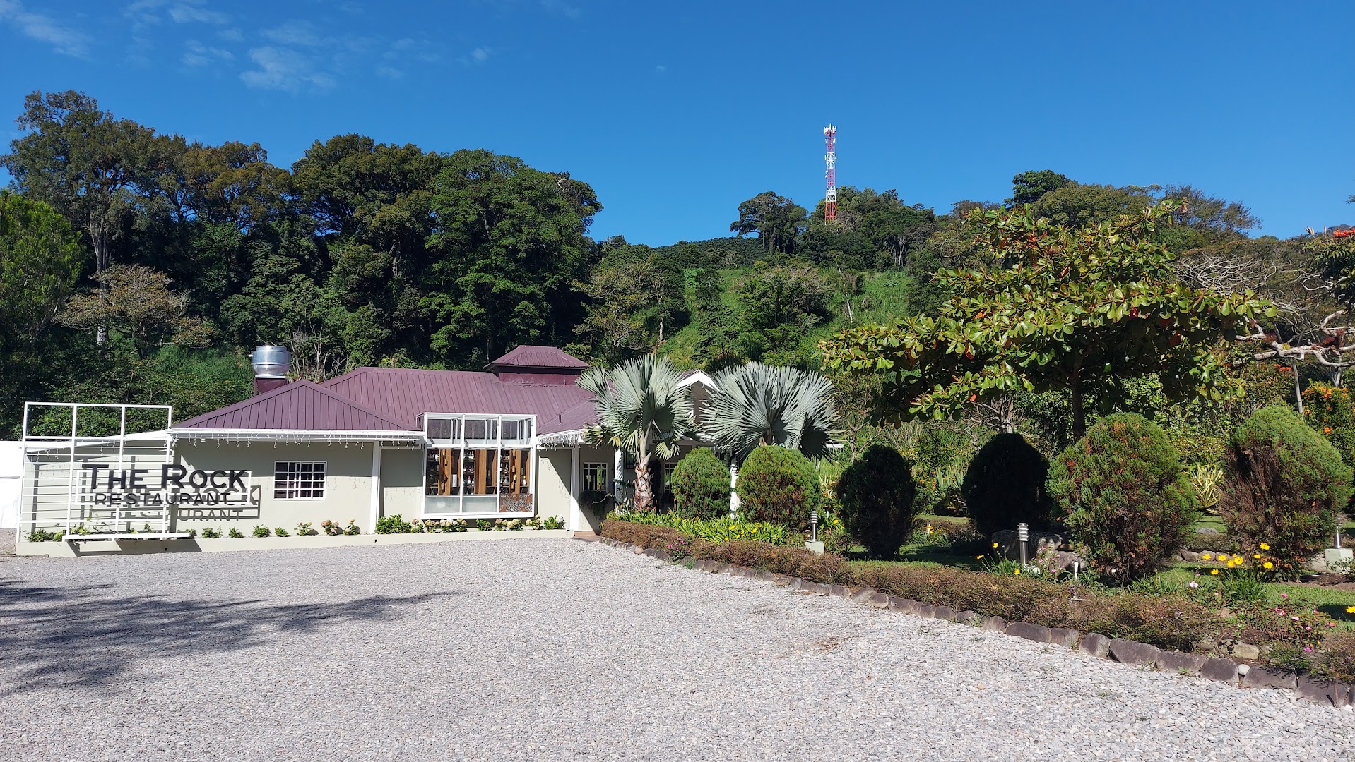 The Rock Restaurant & Bar: clear exterior shot of restaurant