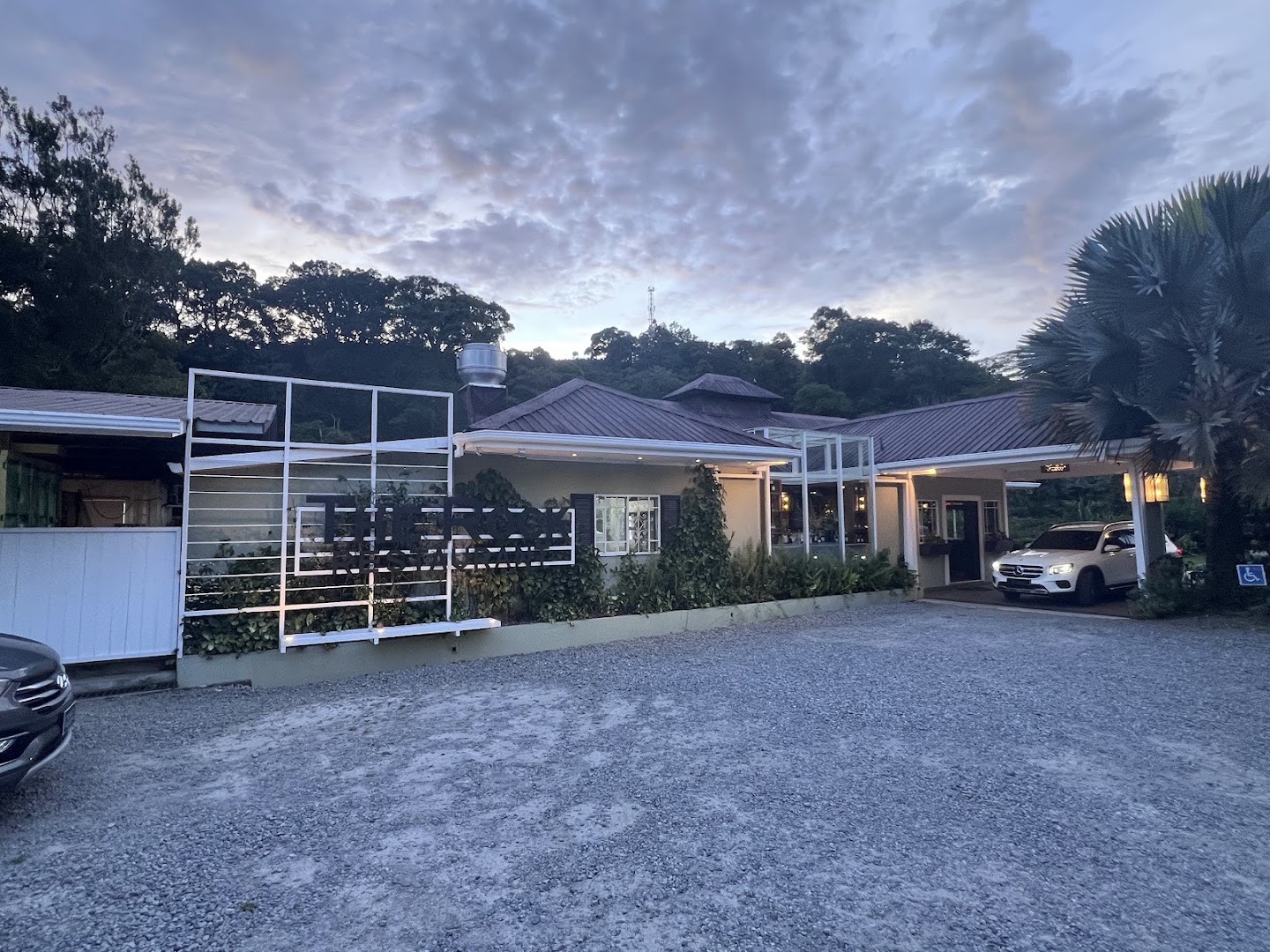 The Rock Restaurant & Bar: clear exterior shot of venue