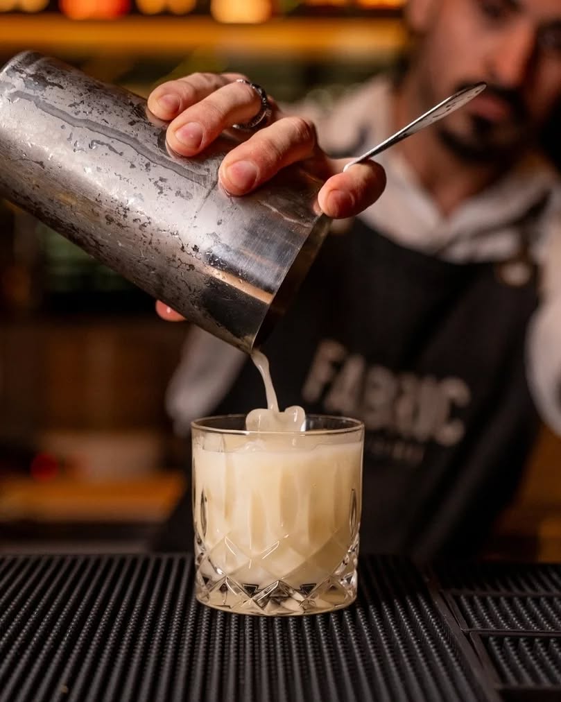 Fabric Sushi: professional high-quality cocktail preparation photo