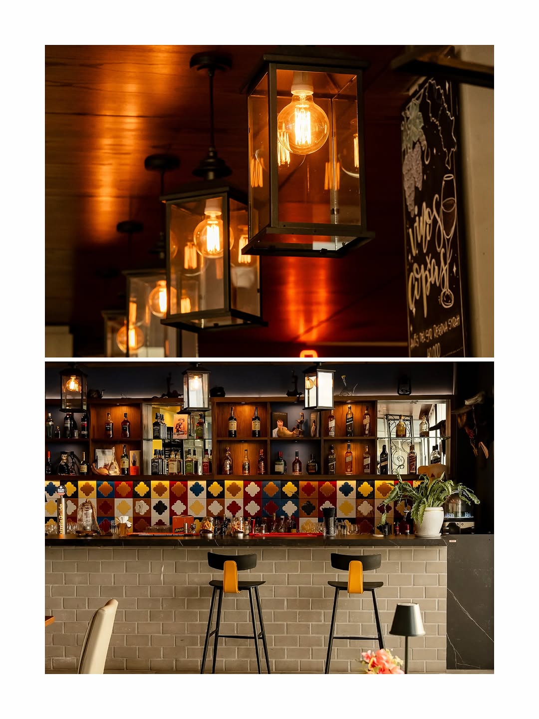 GUAY Rooftop: high quality interior bar shot