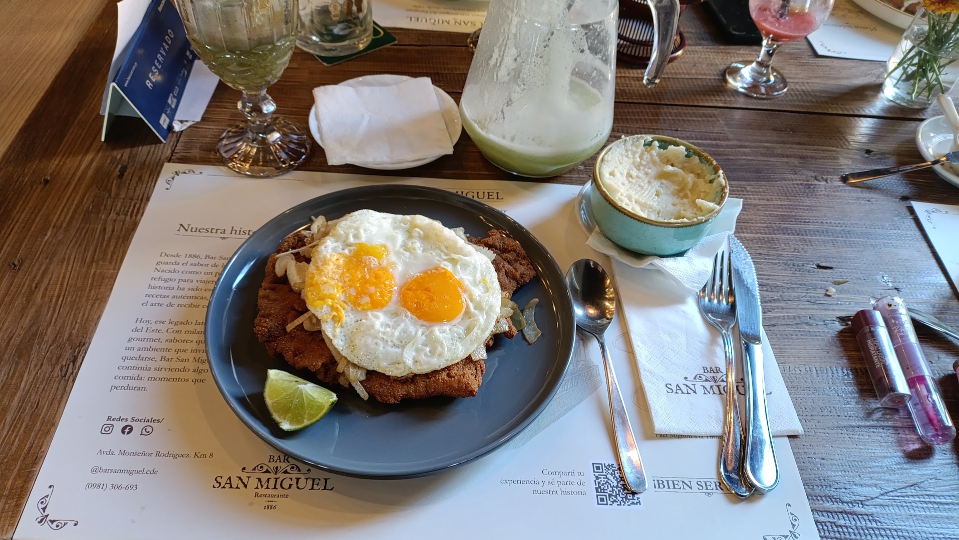 Bar San Miguel CDE: appetizing food photo in venue