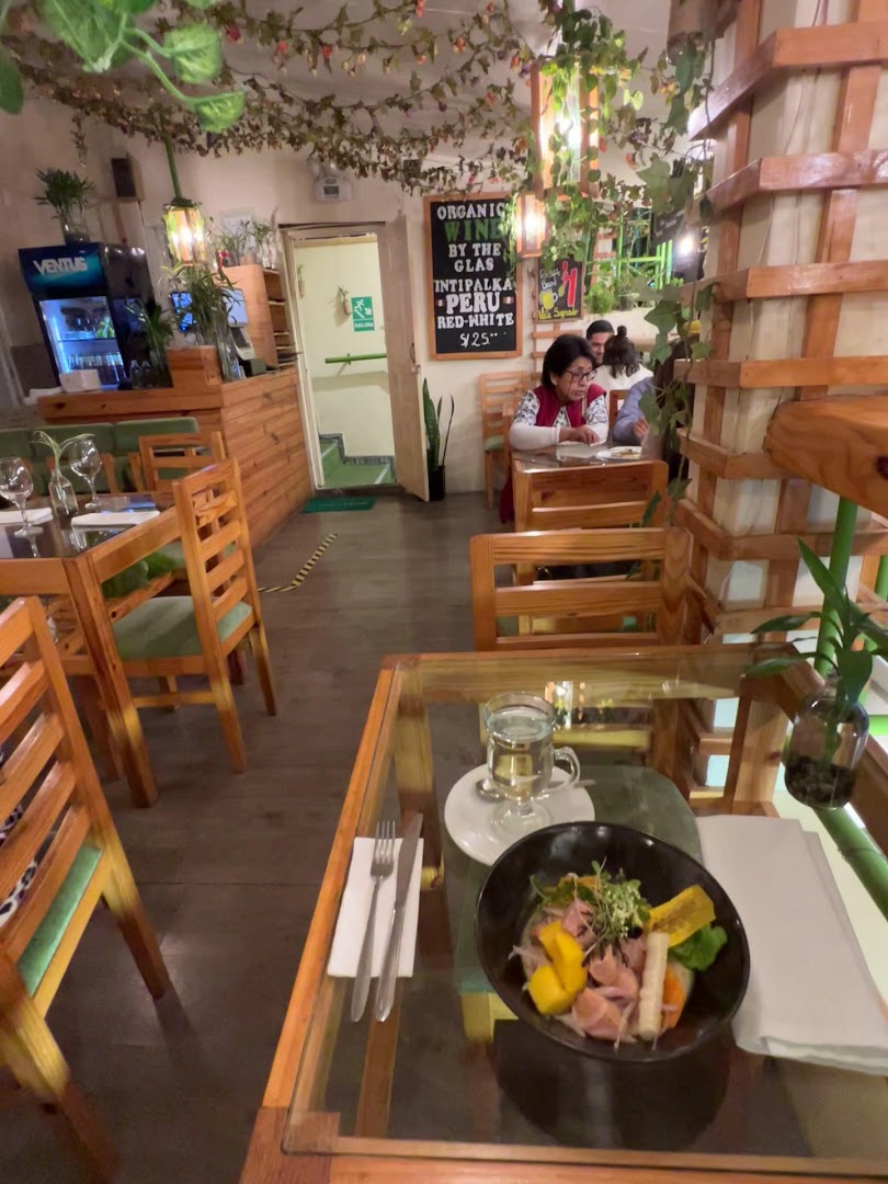 Green House Organic Concept: inviting restaurant atmosphere
