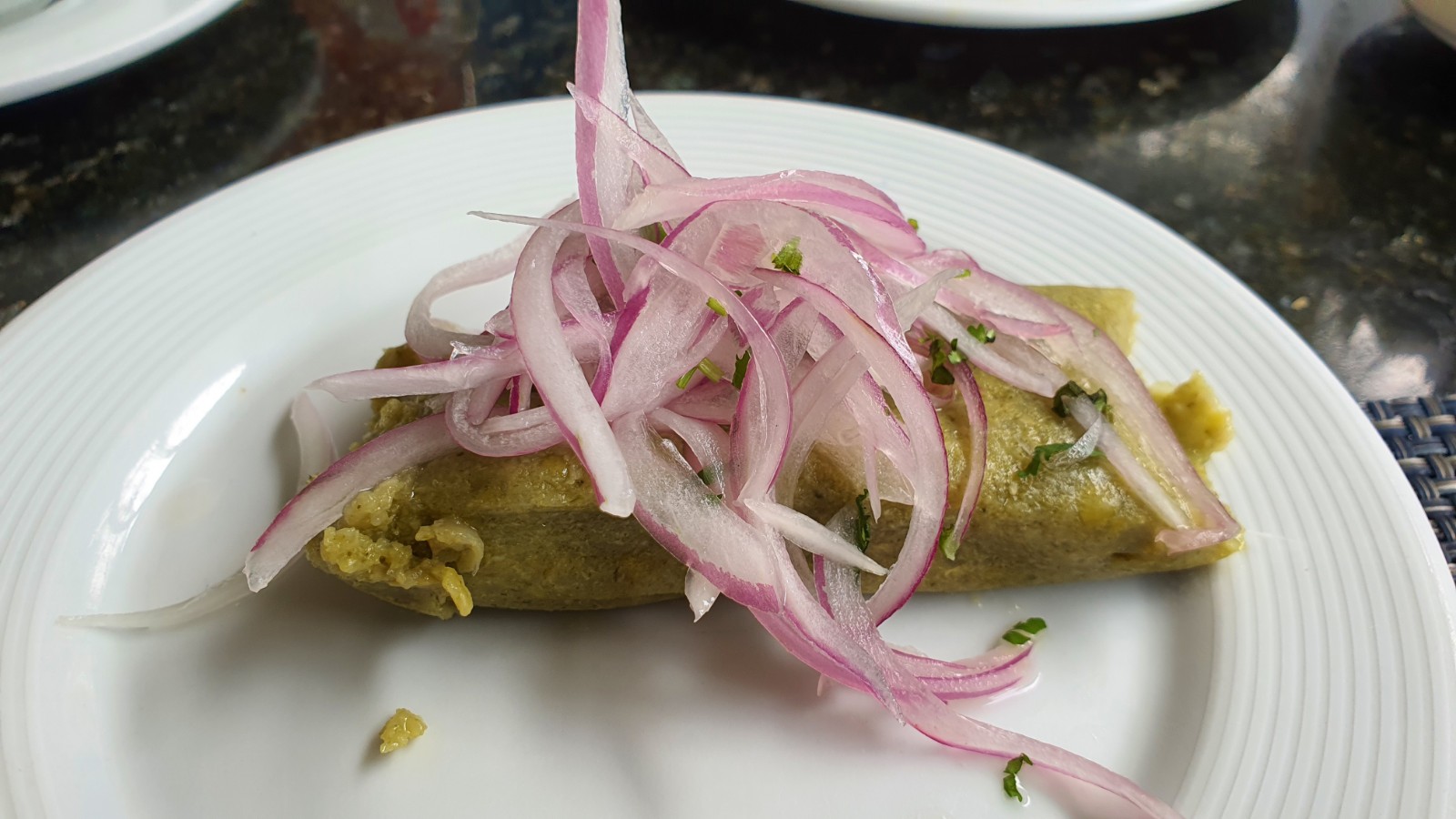 La Plaza Bar & Grill: appetizing photo of served food