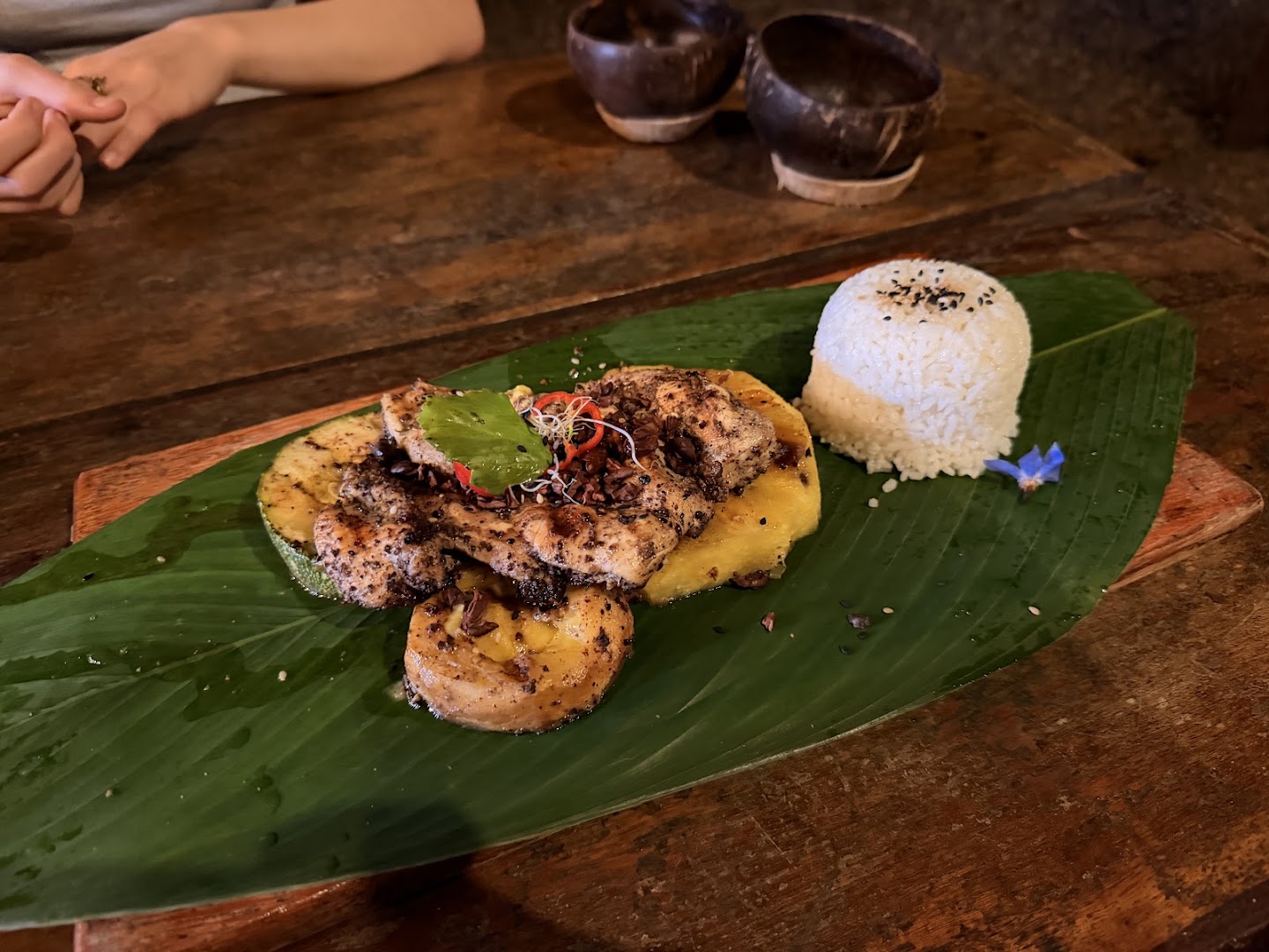 Cacao Center: appetizing, high-quality food presentation