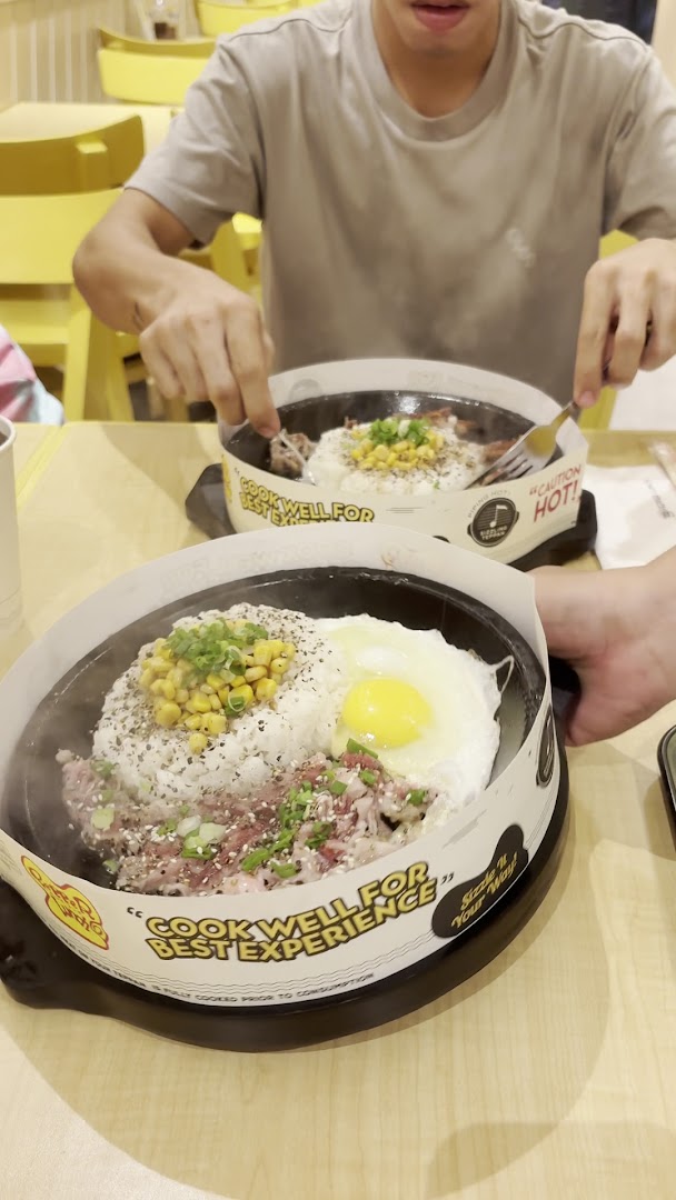 Pepper Lunch: clear photo of restaurant food
