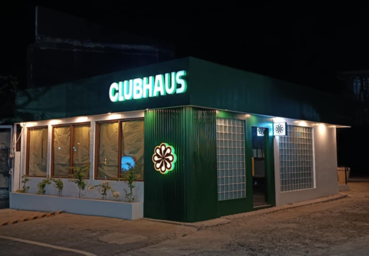 Clubhaus Coffee: clear exterior shot of venue