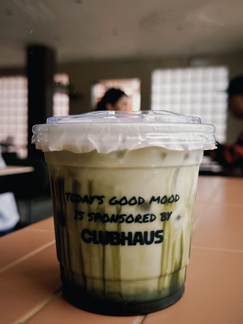 Clubhaus Coffee: appealing photo of branded drink
