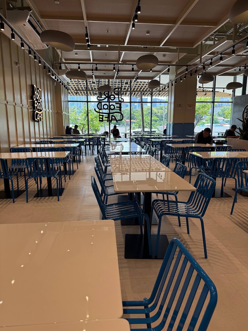 Port Food Cafe: clear, professional interior shot