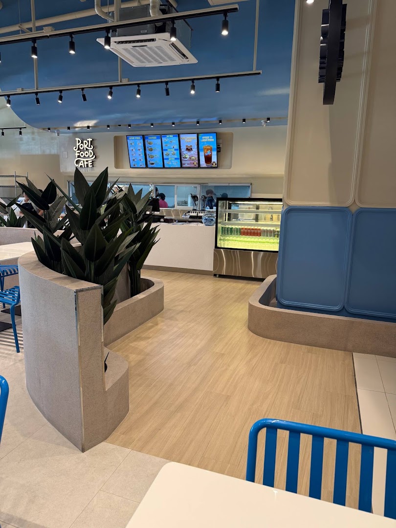 Port Food Cafe: clear, professional interior shot