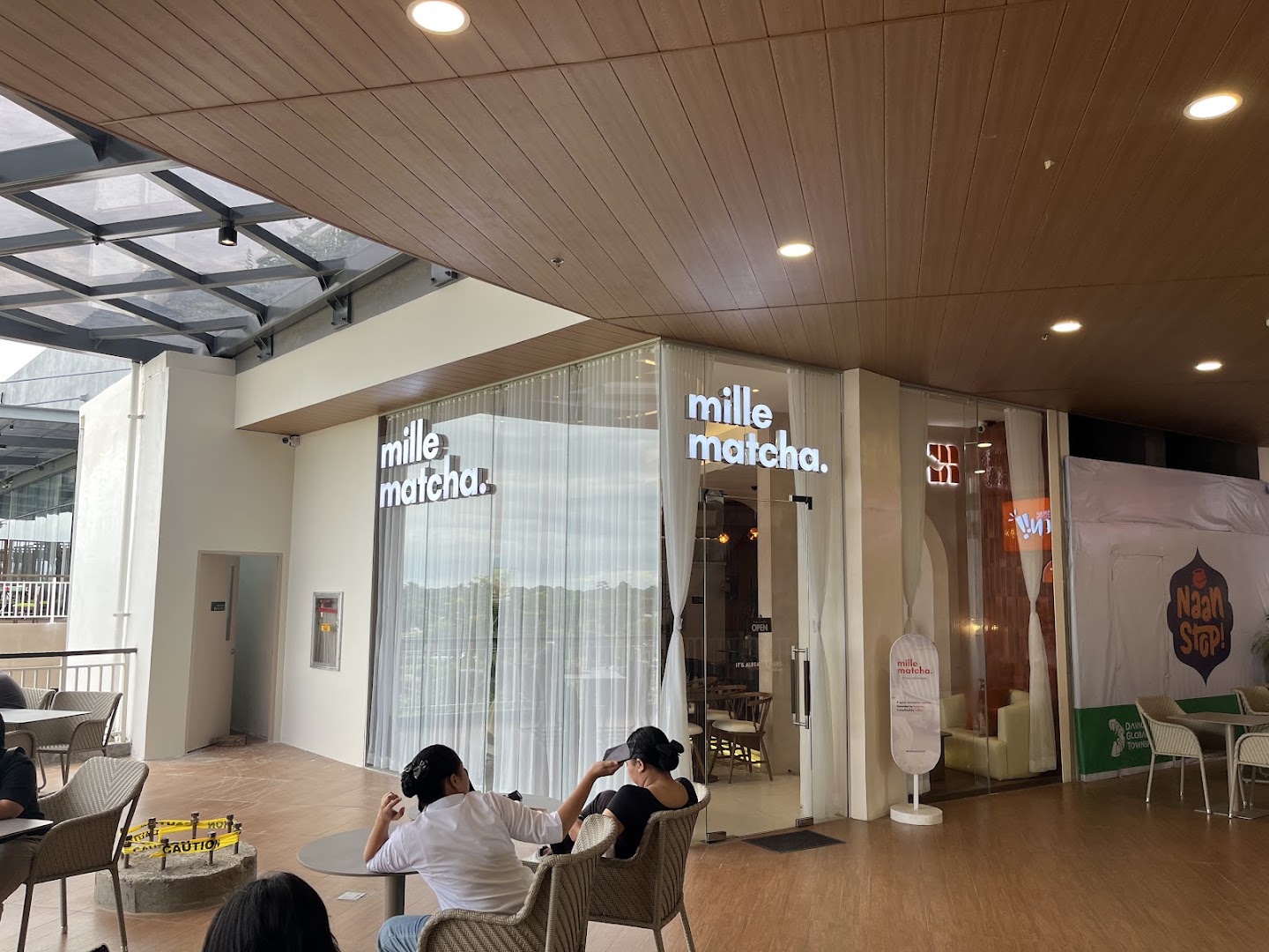 Mille Matcha: clear view of venue exterior
