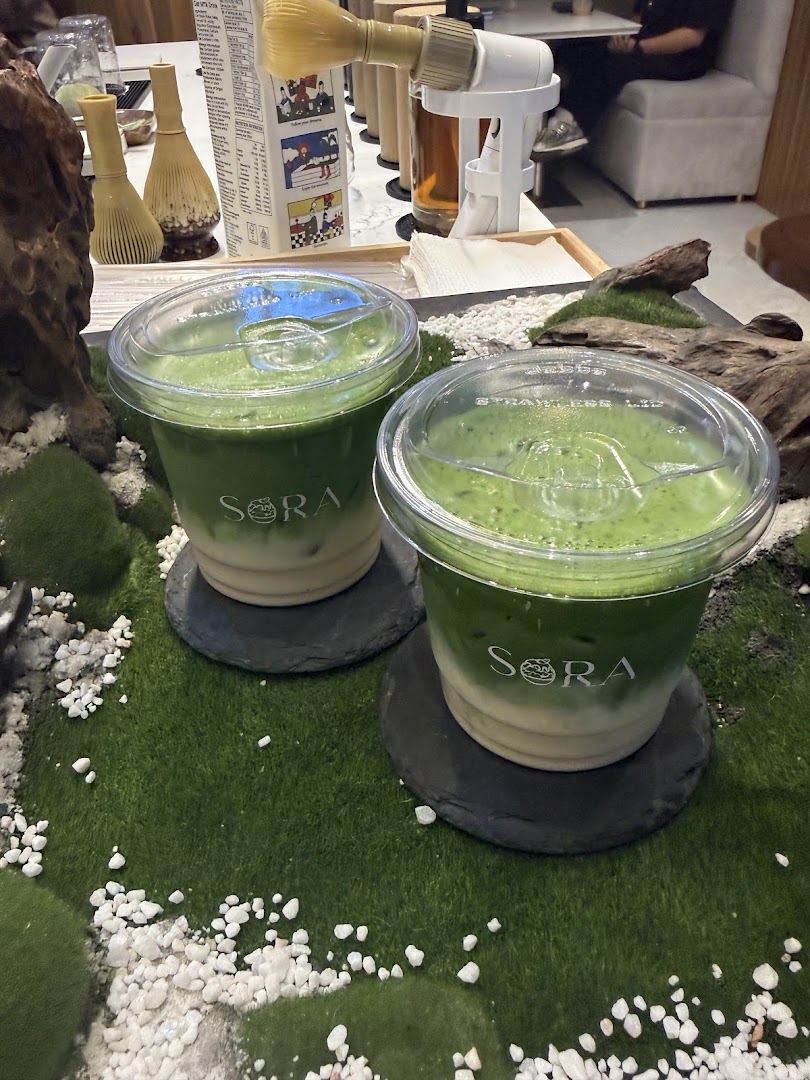 Sora Cafe: appealing product shot of drinks