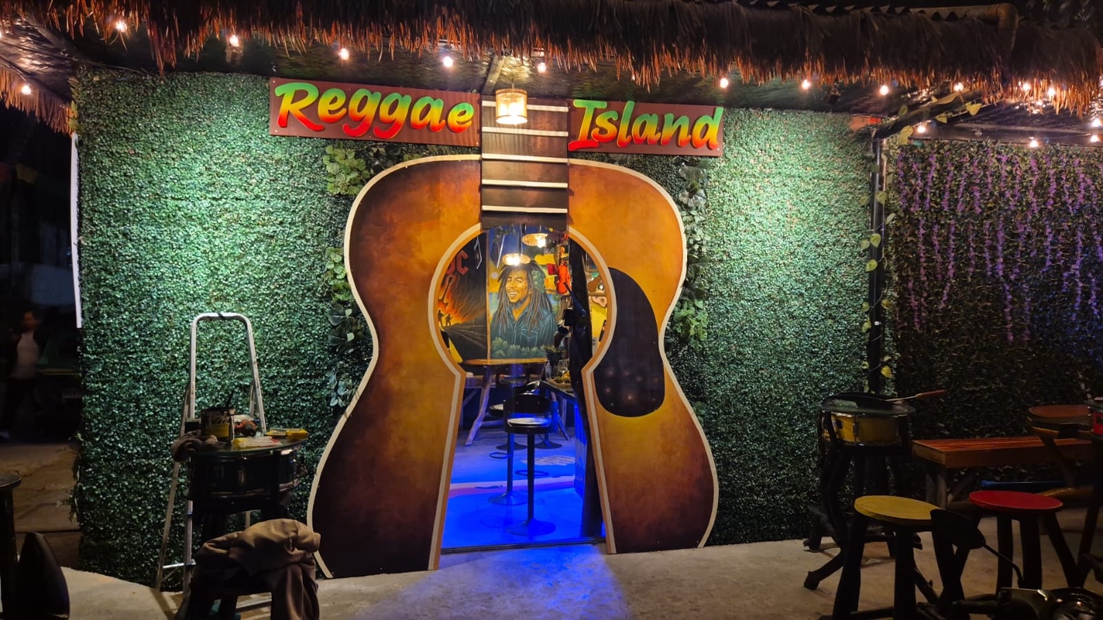 The Reggae Island: clear, inviting exterior venue shot