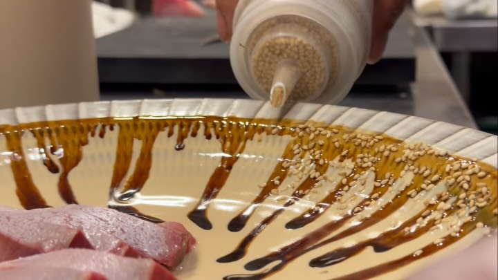 Izakaya Terra: appetizing food preparation shot