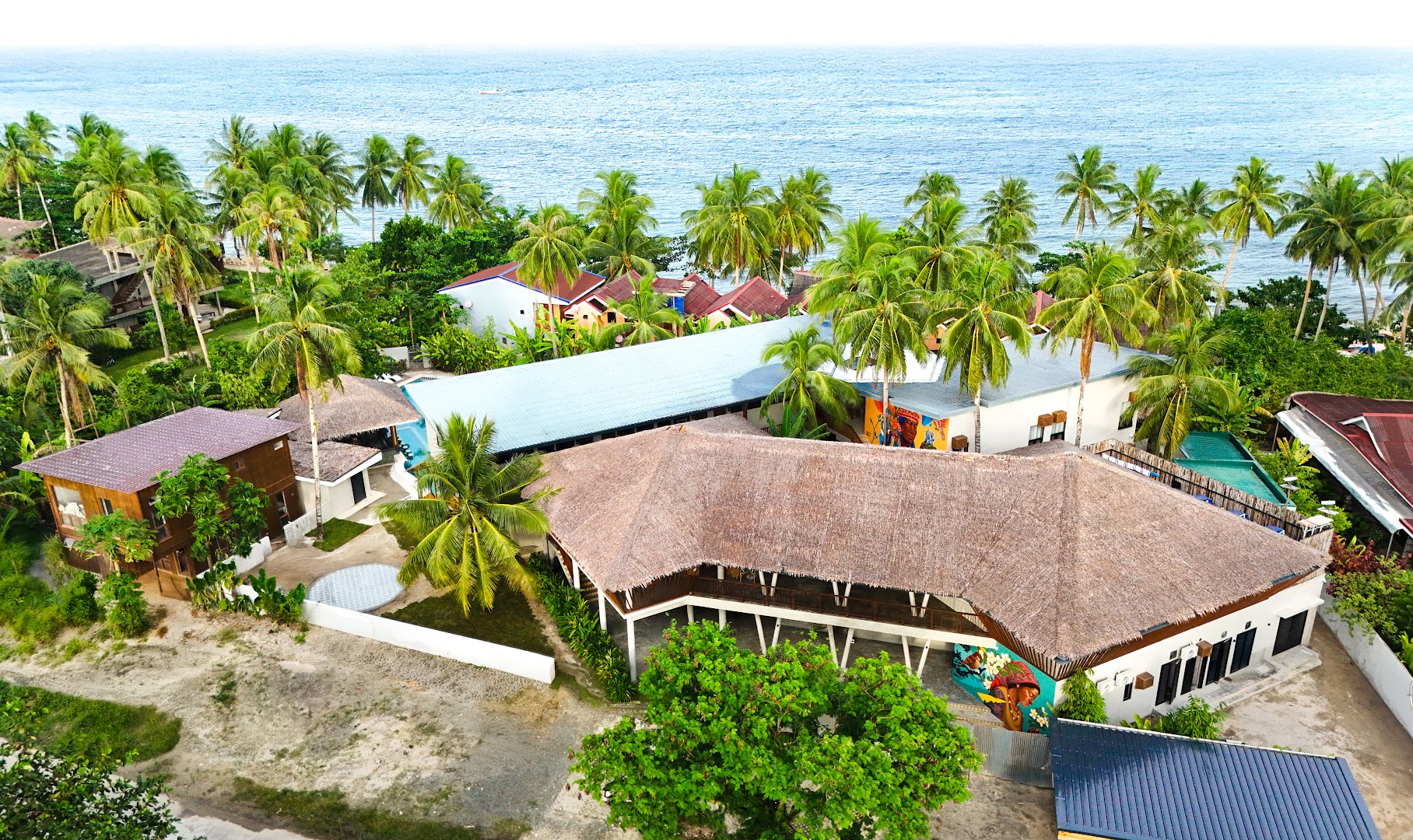 Gunita Siargao: clear aerial view of venue