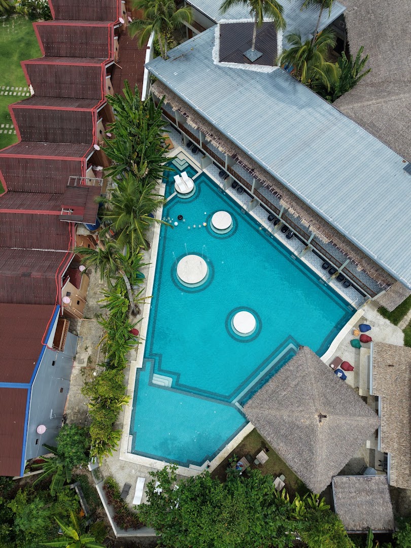 Gunita Siargao: high quality aerial venue shot