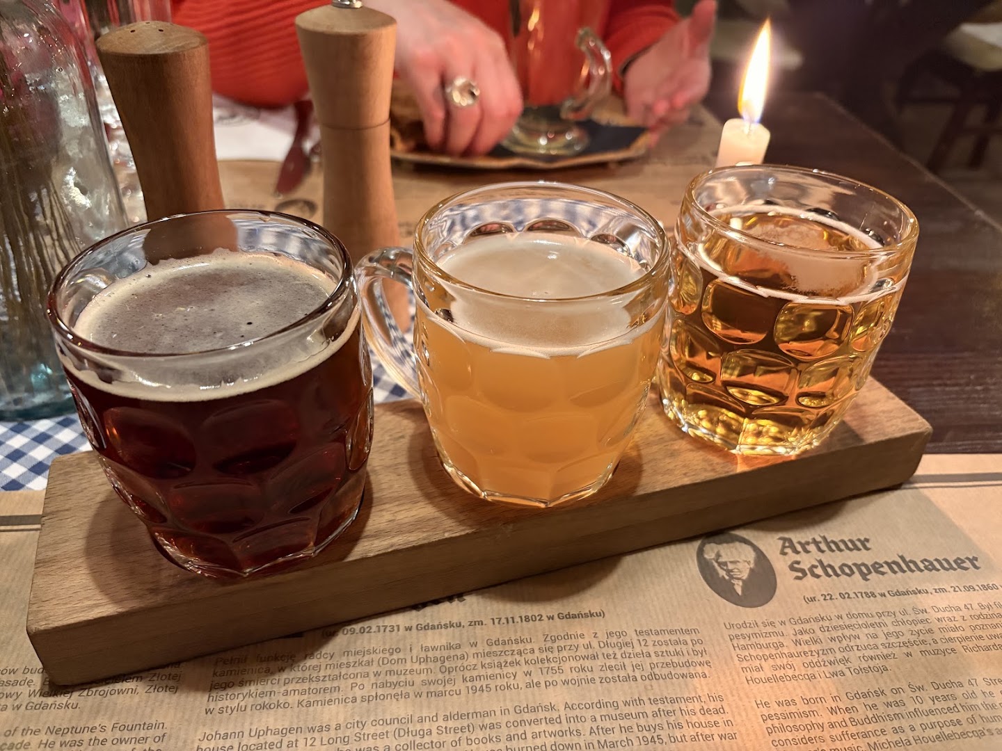 Gdański Bowke: appetizing beer flight photo