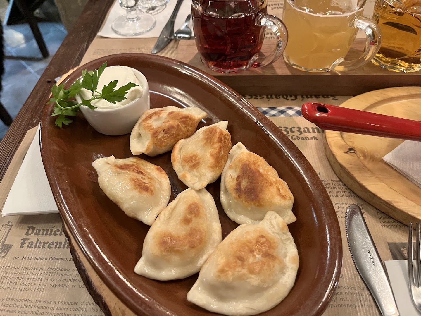 Gdański Bowke: appetizing photo of restaurant food