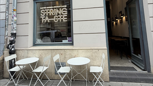 String Taste: clear exterior view of venue