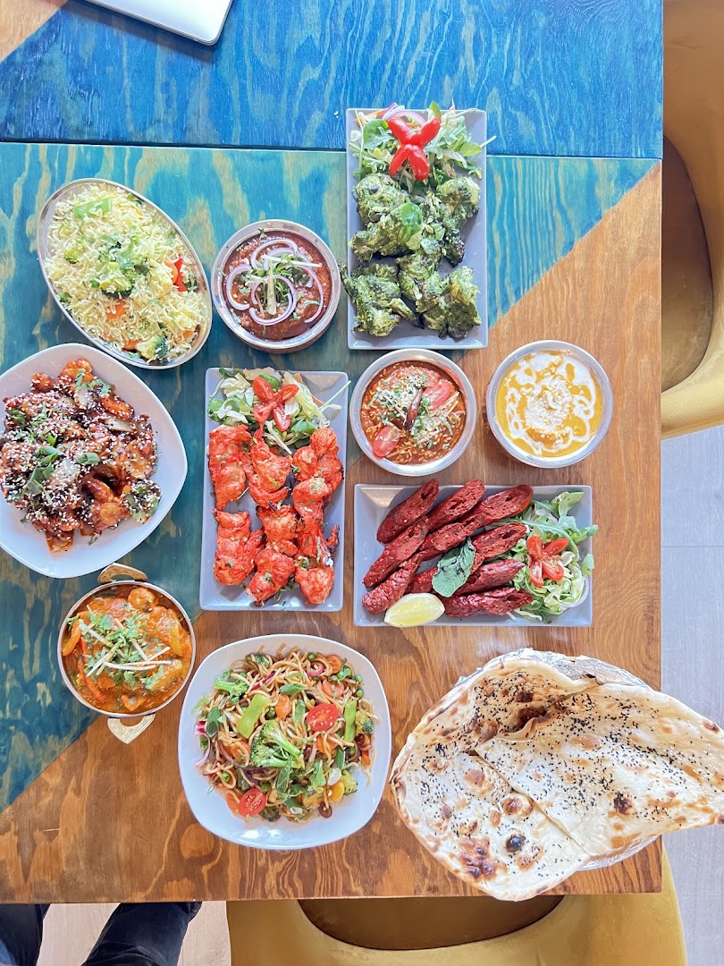 Masala Trail: appetizing, high-quality food spread