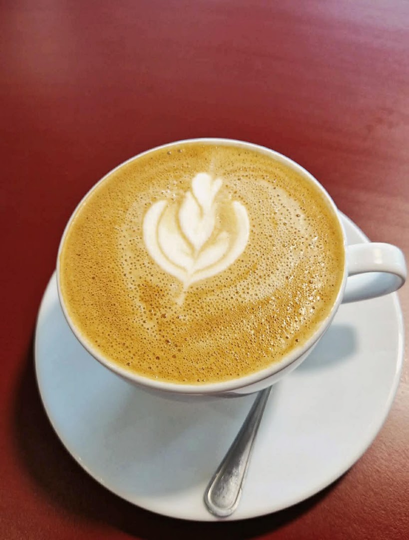 Plagiat: high quality latte art photo